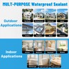 Hupeyna Waterproof Sealant, Liquid Transparent Waterproof Coating Repairing Anti-Leakage Agent,