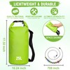 PIRXXIY Portable Hand Wash Bag with Retractable Clothesline: manual washing