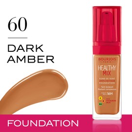 BOURJOIS Bourjois Healthy Mix Anti-Fatigue Medium coverage Liquid Foundation 6 Dark Amber, 30ml