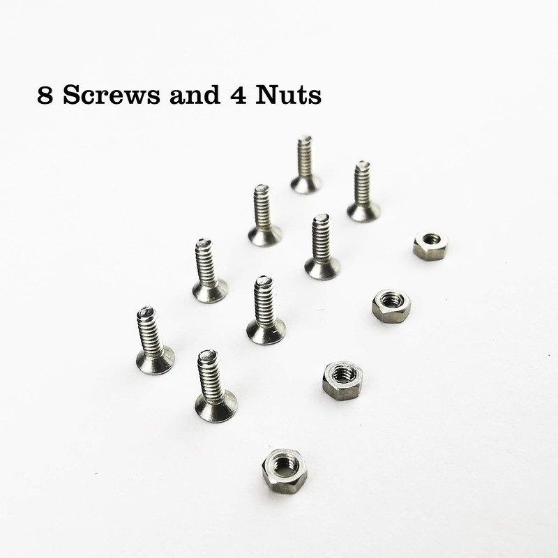 WDTMEEZU Professional Fingerboard Tool Kit - Skateboard Tool & Screws