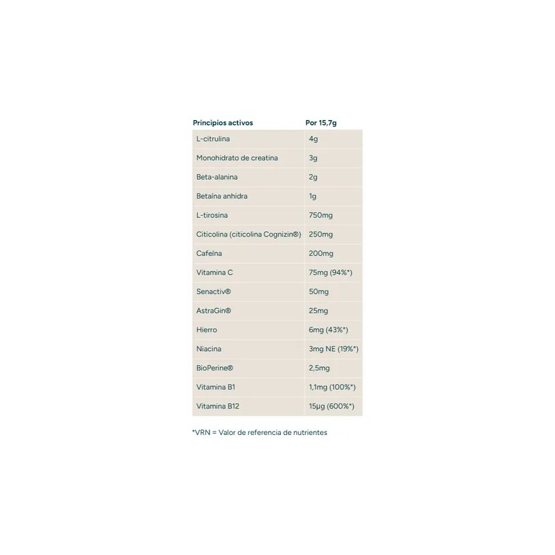 Myprotein Pre Entreno Deportivo Polvo Sabor Margarita de Mango 30