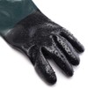POFET 1 Pair Rubber Sandblasting Gloves, Safety Gloves for Work,60cm