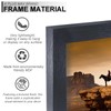 A PLUS MAX 8x12 Picture Frame Set of 2, Black