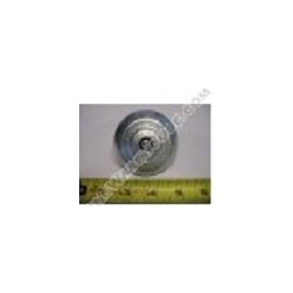 Small Rudder Button Zinc