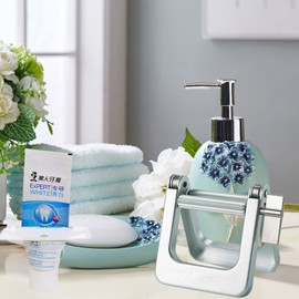 UDQYQ Metal Tube Squeezer Tube Squeezer for All Tubes Aluminium Toothpaste Tube Presser Plus with Long Size 8 cm for Artists, Hairdressing Salon, Painters (Silver)