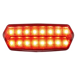 Integrated Sequential LED Tail Lights Smoked Lens V2 (Version 2) for Honda Grom 2022-2025
