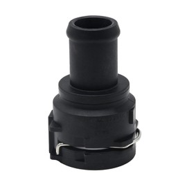 Zreneyfex 3B0122291B Coolant Hose Quick Connector, Cooling System Flange with Hose Coupler Pipe, Replacement for TT Seat Leon Skoda Octavia VW Sharan Passat Touran Jetta Golf