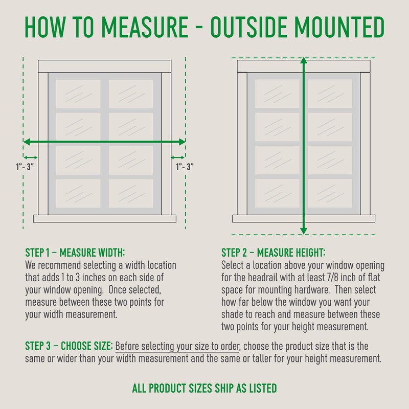 Calyx Interiors Cordless White 1” Light Filtering Mini Blinds 20”