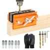 Self Centering Doweling Jig Kit - Adjustable Width Dowel Jig