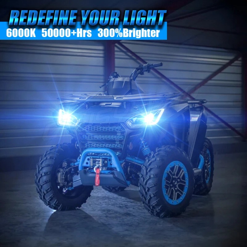 CHUSYYRAY For Yamaha RAPTOR 700 700R 06-2017 H6 Xenon HID