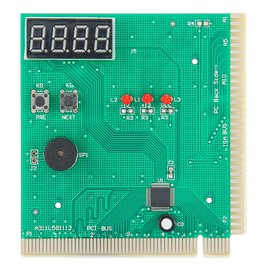 PC Motherboard Diagnostic Card 4 Digit Card PC Analyzer Computer Diagnostic Motherboard Post Tester for PCI & ISA