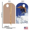 Cardboard People Snowboarder Stand-in Life Size Cardboard Cutout Standup