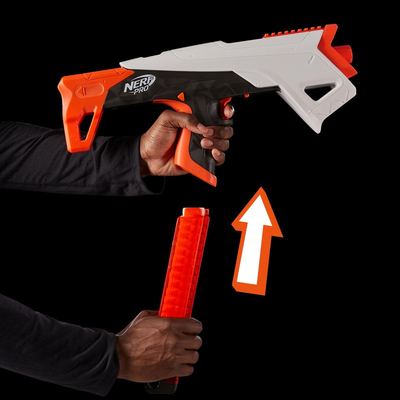Nerf Pro Torrent Half-Length Dart Blaster, 150 FPS, 15 Nerf