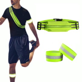Reflective Band, Reflective Belt, Includes Pack, Small Items, Improves Night Visibility, Night Running, Dog Walking, Cycling, Traffic Commanding, Construction, Climbing, Fishing, Camping, High