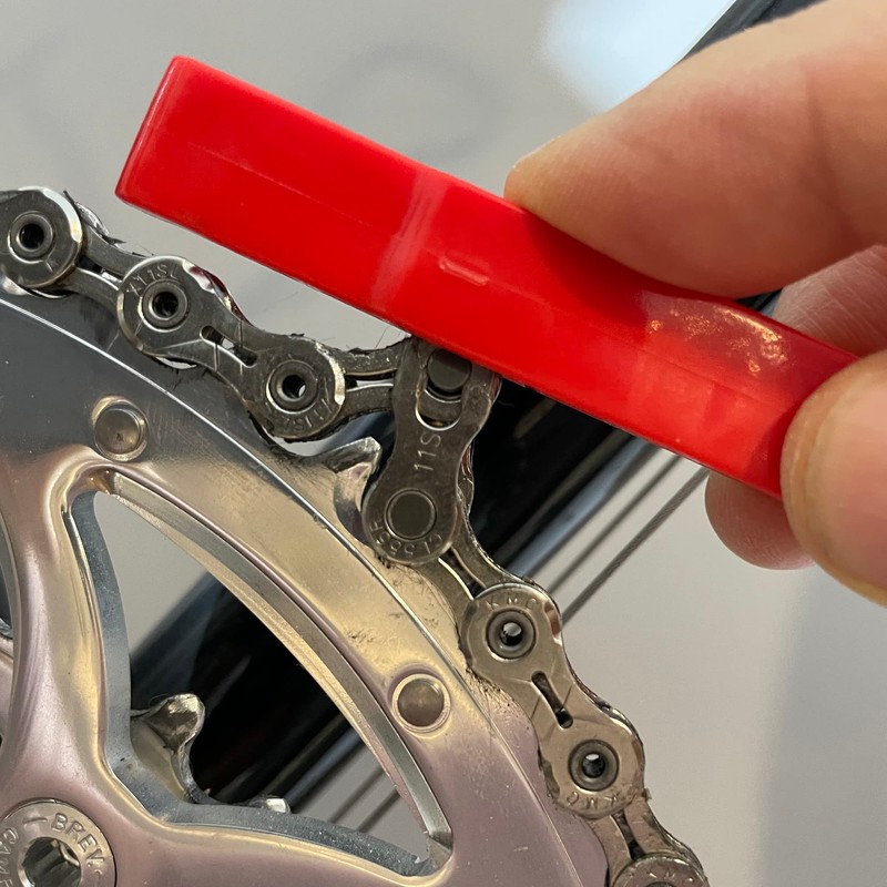 Prestalever III Multitool (Orange) - Install/Remove Tire Lever, QuickLink Chain