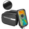 Cycling Phone Front Frame Bag Large Capacity Multifunction Waterproof Sensitive