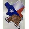 Cinnamon Roasted Almonds in a Texas Shaped Gift Tin