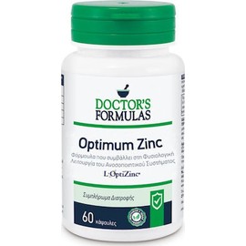 Doctor's Formulas Optimum Zinc with Zinc That Boosts the Immune System, 60caps