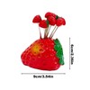 Appetizer Forks | Fruit Dessert Forks Heart Strawberry Shape |