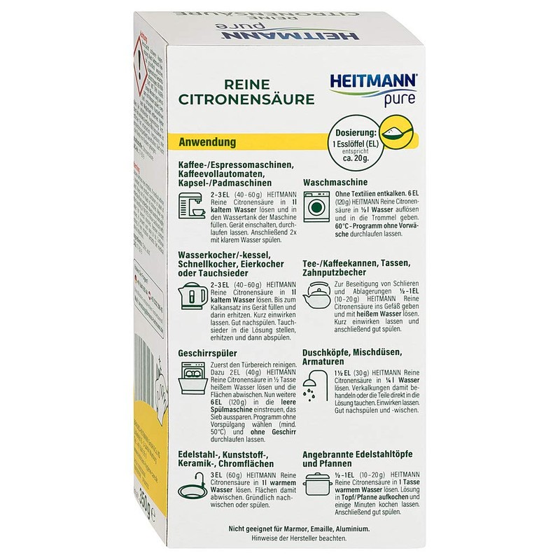Heitmann Pure Citric Acid