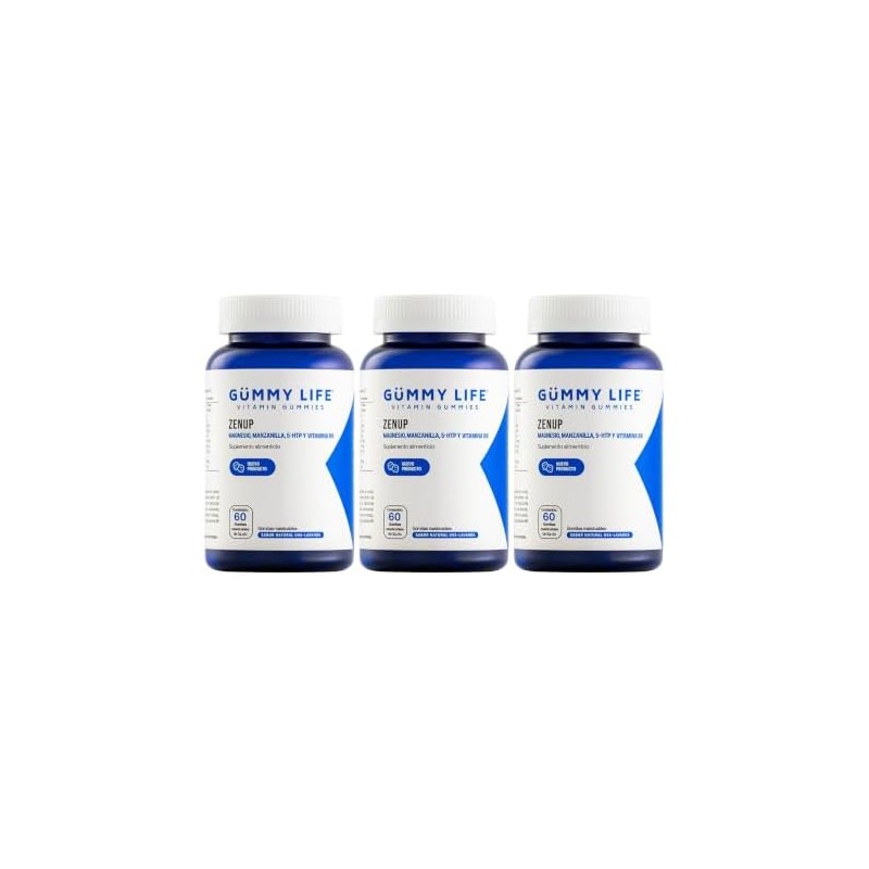Gomitas con Magnesio Gummy Life Zenup – Pack 60 unidades