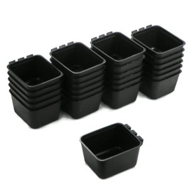 The ROP Shop 24-Pack - Black Cage Cups for Chickens, Dogs, Pheasants, Rabbits Feed & Water