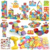 DEKILEA Building Toys, 234 Pieces Upgrade Gear Building Blocks Set