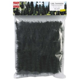 Busch 6499 Pine Assort 60110mm 100/A Scale Scenery Kit