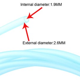 Xmomx Blue 4m Long Inner Cable Tube Liner Protection Universal Mountain Bike Road Bicycle Brake Cable Shift Derailleur Cable Replacement