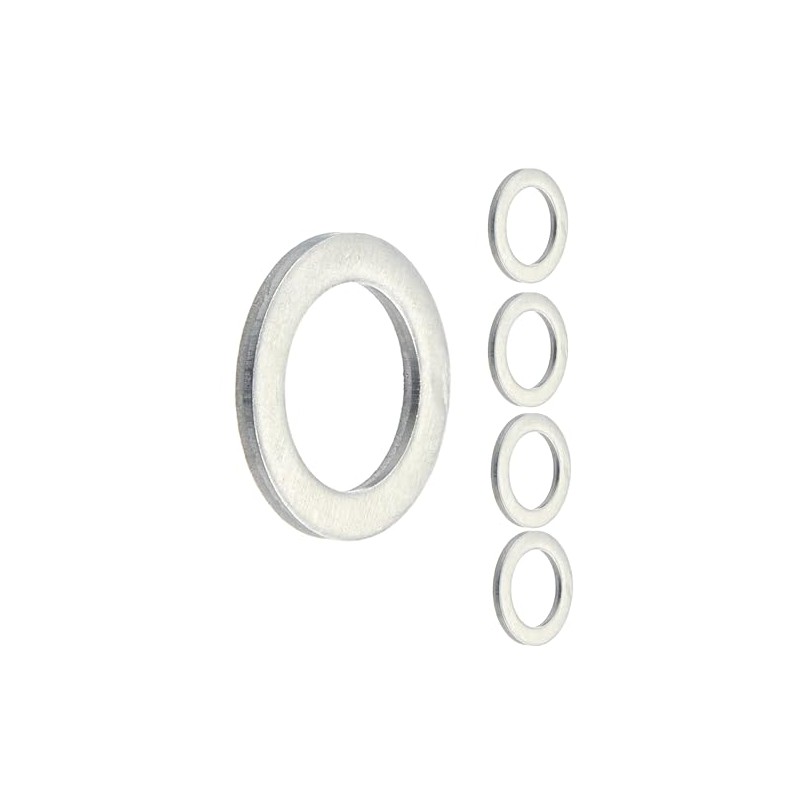 Ducati HDC-08710 ST Series Aluminum Drain Washer, M21, Set of