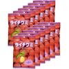 Kasugai Lychee Gummy Candy 3.59oz (12 Pack)