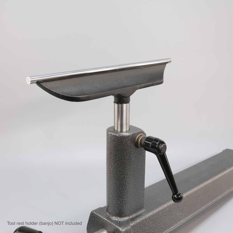 Hurricane Turning Tools, 12" Tool Rest with Hardened Steel Rod