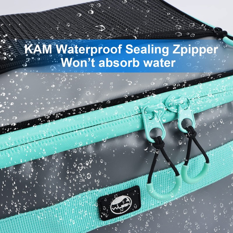 YVLEEN Waterproof Paddle Board Cooler Bag, 25L Capacity, Gray, PVC