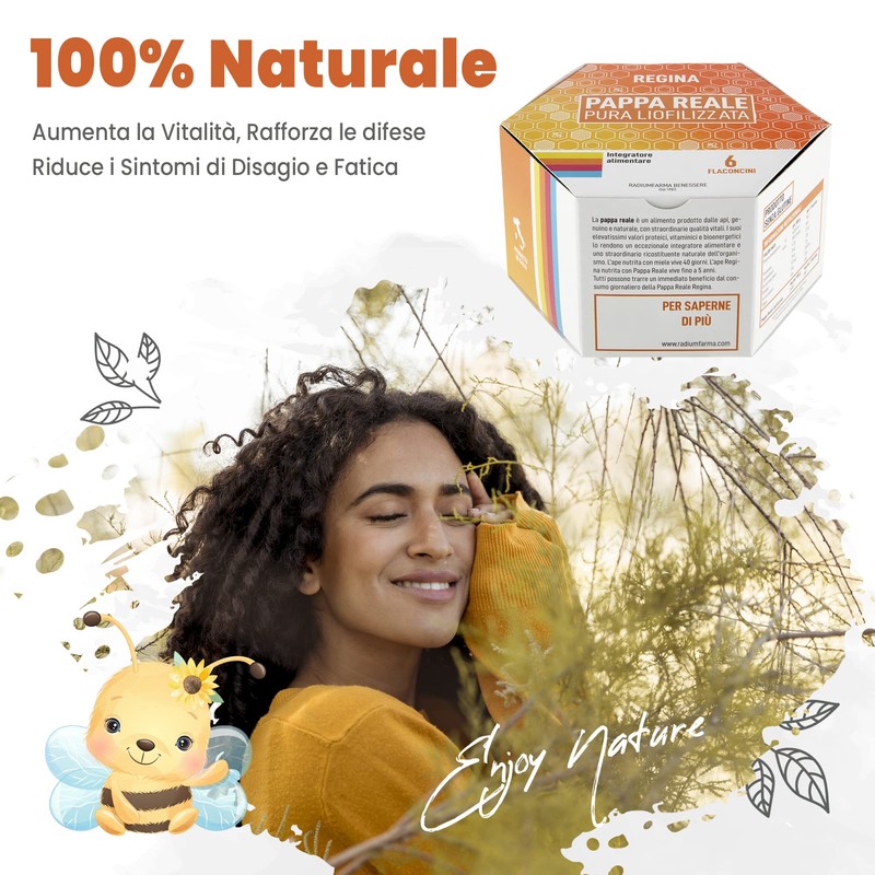Pappa Reale Regina PURA, 100% naturale 51g – Con Vitamina
