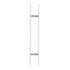TFCFL 31 Inch Push Pull Door Handle, Long Double-Sided H