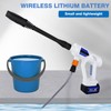 Cordless Pressure Washer Car Washer Spray Air Gun Handheld Tool,