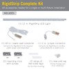 Armacost Lighting RigidStrip 24V 12" Linkable LED Strip Light Diffuser