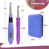 Transplant Crochet Hook with 18 Different Size, for Stitch &