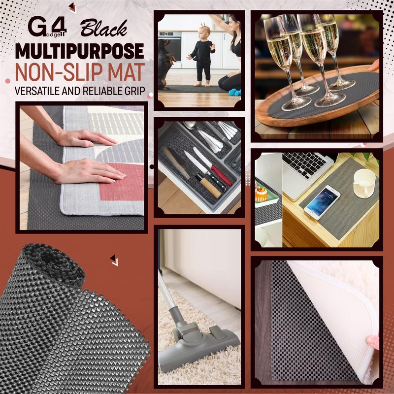 Multi-Use Non-Slip Mat: 120cm x 30cm - Keep Items Secure
