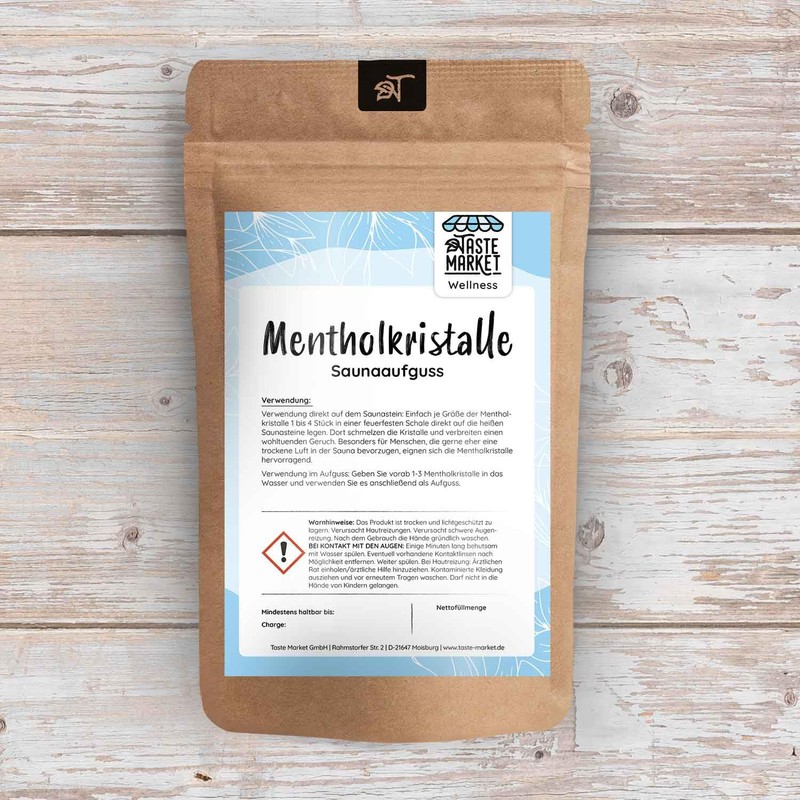 100 g menthol crystals | sauna infusion | sauna |