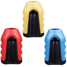 Bestgle Magnetic Ring 3 Pieces Screwdriver Magnetic Ring Non-Slip for Magnetic Bit Holder 1/4 Inch Electric Hand Tool Accessories Plastic