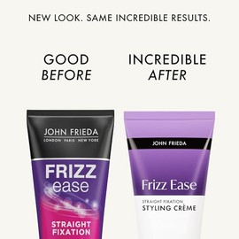 John Frieda Frizz Ease Straight Fixation Styling Creme, 5 Ounces