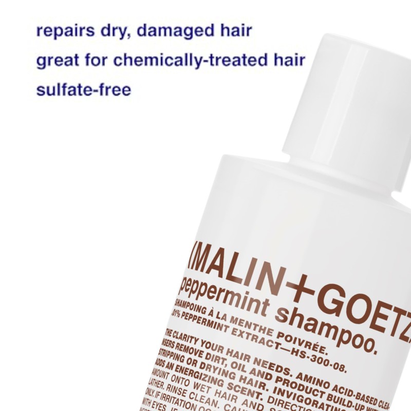 MALIN+GOETZ Shampoo Clarifying Peppermint | Daily Cleanser with Amino Acids