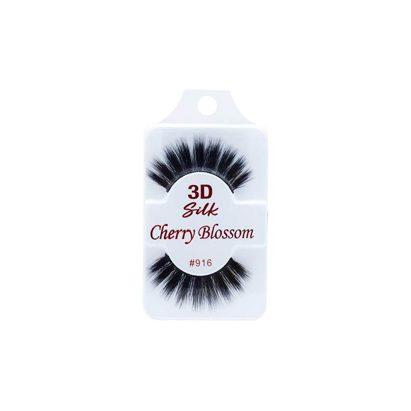Cherry Blossom 3D Eyelashes (10 Pack of Silk 916)