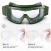 XaegisTac Airsoft Anti fog Goggles Adjustable Military Tactical Glasses with