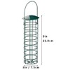 Suet Ball Bird Feeder Outdoor Hanging Metal Wire Wild Bird