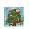 Advent Calendar with Eraser, Advent Calendar with Tree Motif