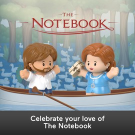 Little People Collector The Notebook Movie Special Edition Figure Set with Allie & Noah in Display Gift Box for Adults & Fans