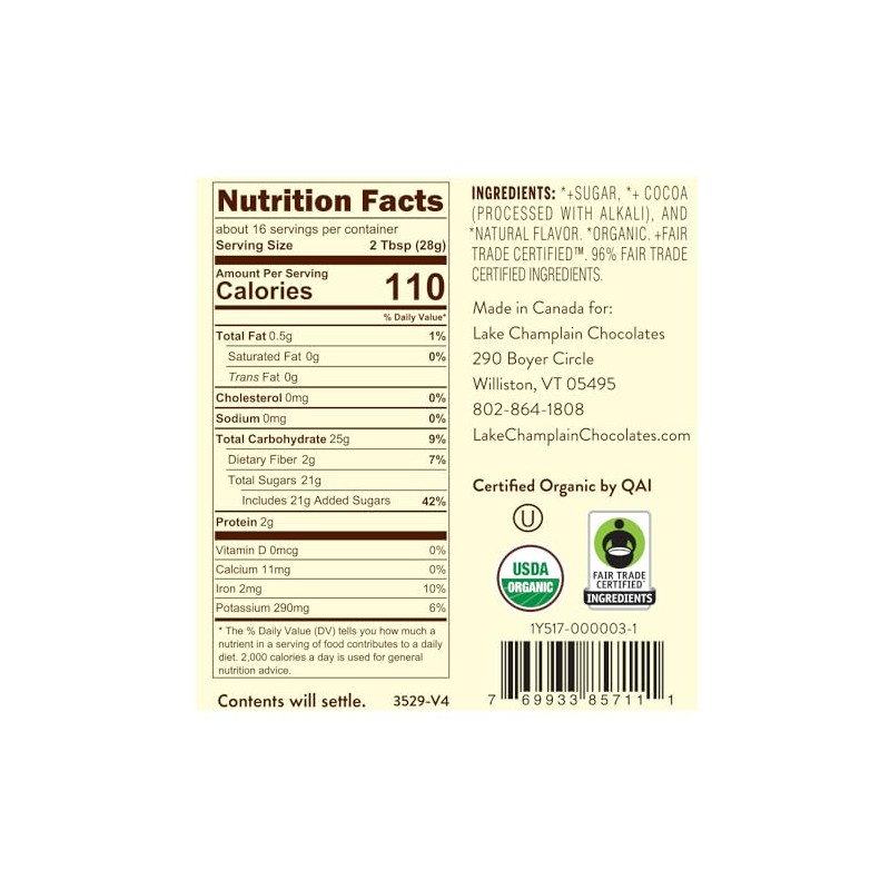 Lake Champlain Chocolates Marshmallow Hot Chocolate, 16 oz