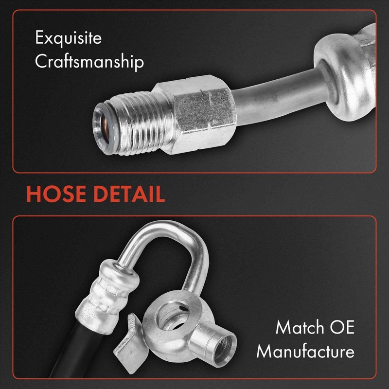 A-Premium Power Steering Hose Pressure Line Hose Assembly Compatible with